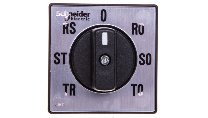 Przełącznik woltomierza TR-ST-RS-0-R0-S0-T0 500V do wbudowania CMV 16018