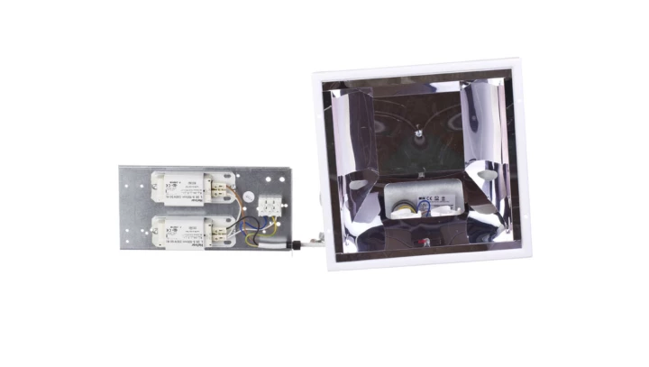 Oprawa downlight 2x26W G24d-3 230V IP20 CROSSO GLASS CA.083.1