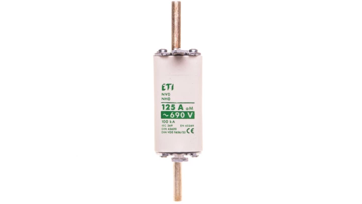 Wkladka bezpiecznikowa NH0 125A aM 690V WT-0 004112135