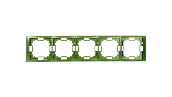 Simon Basic Neos Ramka pięciokrotna miętowy BMRC5/032