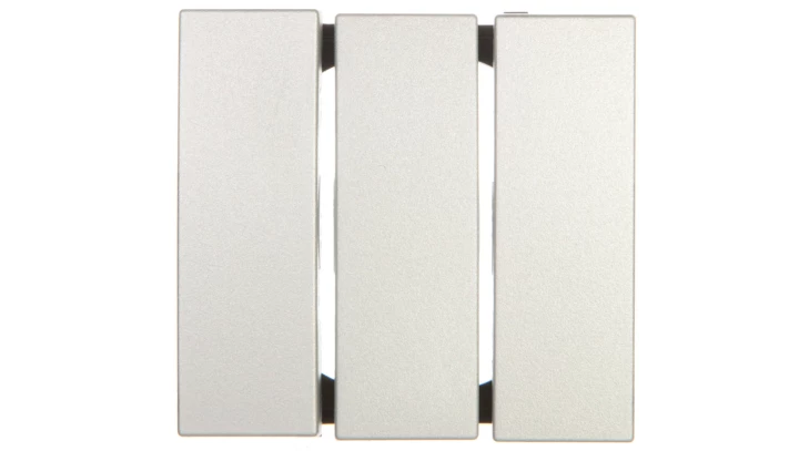 Berker B.7 Glas Klawisz potrójny do łącznika aluminium 16651404