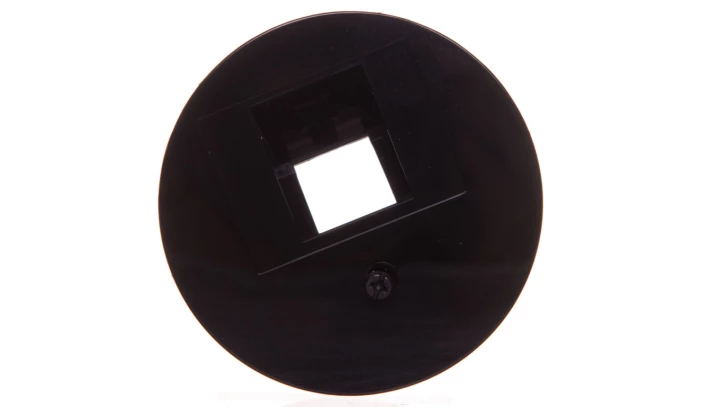 Berker R.1/R.3 Element centralny do gniazda przyłączeniowego UAE czarny 14072045