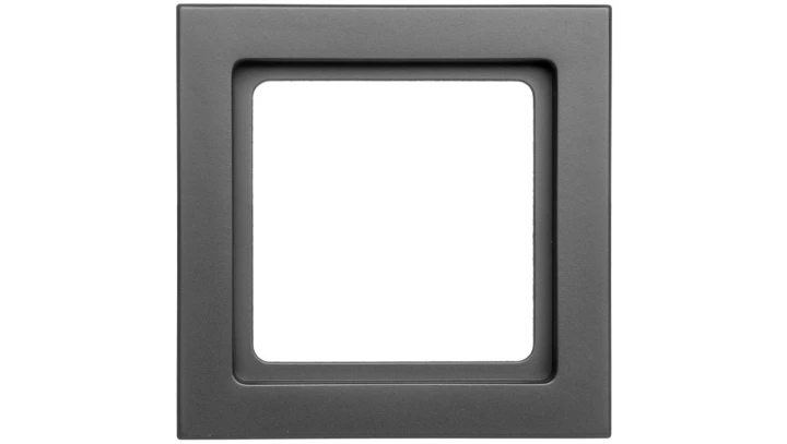 Berker Q.3 Ramka pojedyncza antracyt, aksamit 10116096