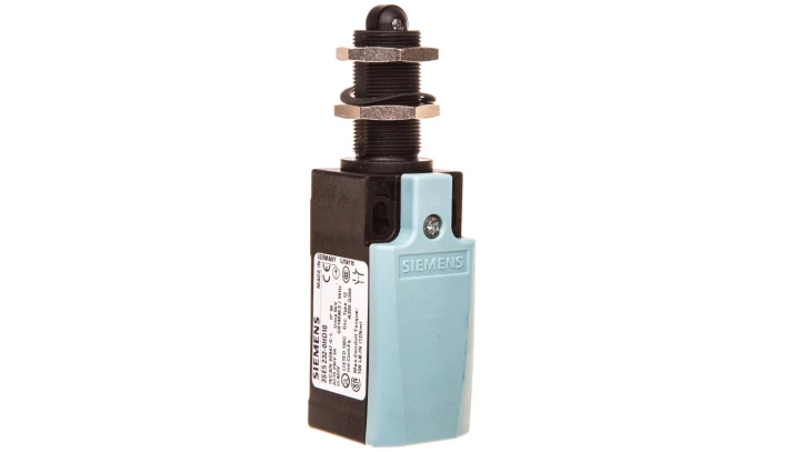 Wyłącznik krańcowy 1Z 1R zintegrowane migowe tworzywo 31mm trzpień z rolką 10mm mocowanie centralne IP65 3SE5232-0HD10
