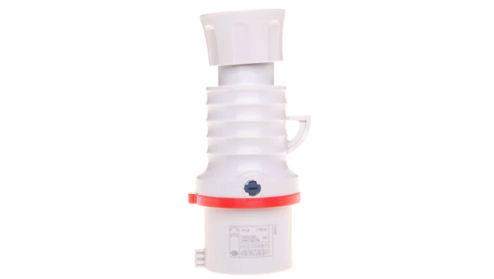 Wtyczka przenośna 4P 32A 400V czerwona IP44 6H IEC 309 HP GW60020H