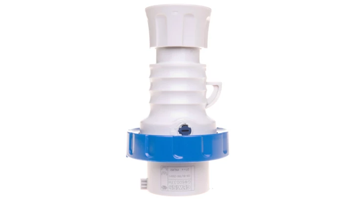 Wtyczka przenośna 3P 32A 230V niebieska IP66/IP67/IP68/IP69 6H IEC 309 HP GW60037H