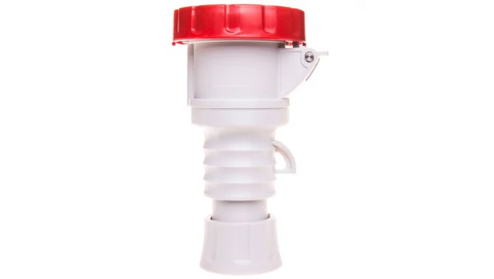 Gniazdo przenośne 4P 32A 400V czerwone IP66/IP67/IP68/IP69 6H IEC 309 HP GW62041H