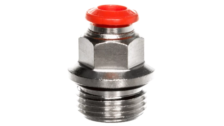 Przyłączka prosta wtykowa G3/8 D 6 80.0050.01.3806