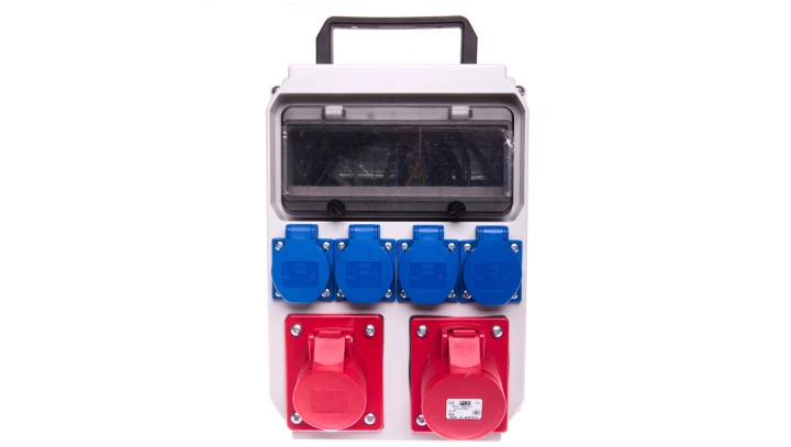 Rozdzielnica stacjonarna HEL 1x32A/4P+1x16A/4P+4x16AGS230V 9012605W