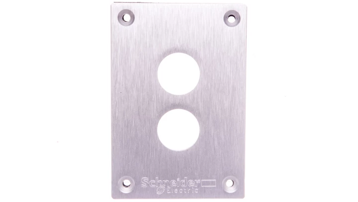 Płyta czołowa do montażu podtynkowego 2-otwory 22mm XAPE302