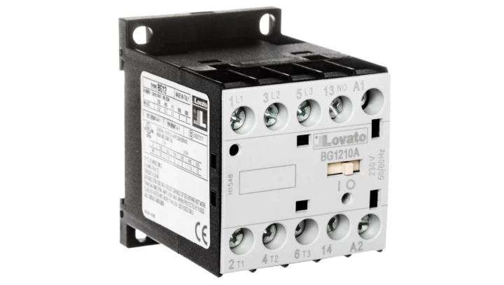 11BG1210A230 Stycznik 3-biegunowy NO x3 Styki pomocnicze: NO 230VAC
