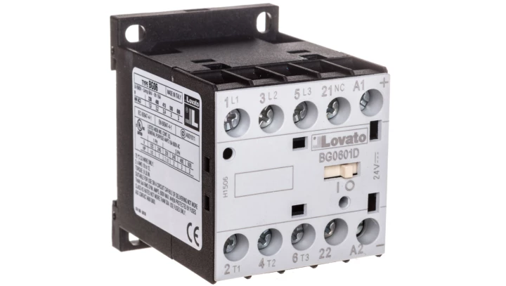11BG0601D024 Stycznik 3-biegunowy NO x3 Styki pomocnicze: NC 24VDC