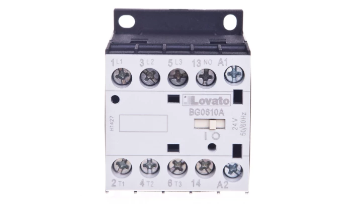 Stycznik mocy 3P 6A 2,2 kW przy 400VAC AC3, cewka 24VAC50/60Hz 1Z 0R 11BG0610A024