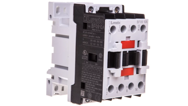 BF0910A024 Stycznik 3-biegunowy NO x3 Styki pomocnicze NO 24VAC 9A