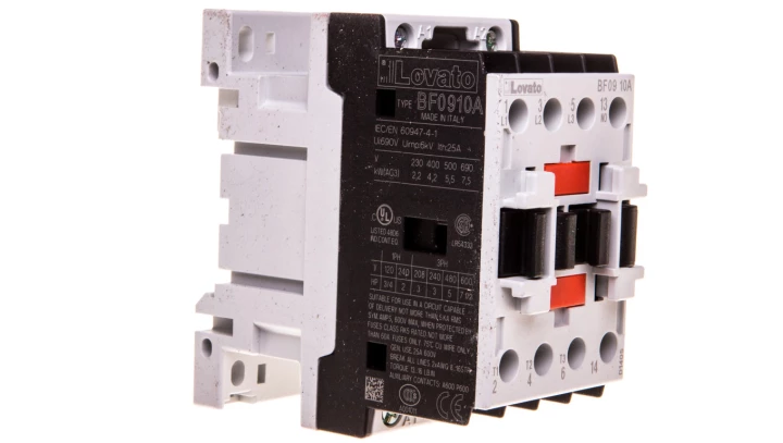 BF0910A230 Stycznik 3-biegunowy NO x3 Styki pomocnicze NO 230VAC