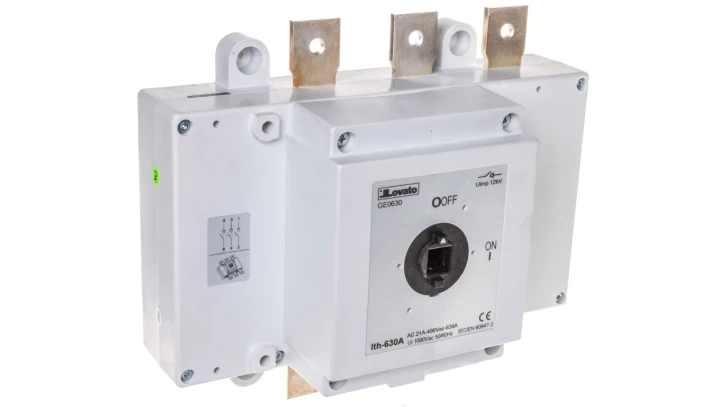 Rozłącznik izolacyjny 3P 630A GE0630