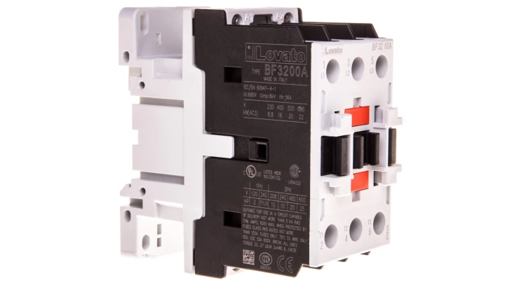 BF3200A024 Stycznik 3-biegunowy NO x3 24VAC 32A na szynę DIN BF W 45mm
