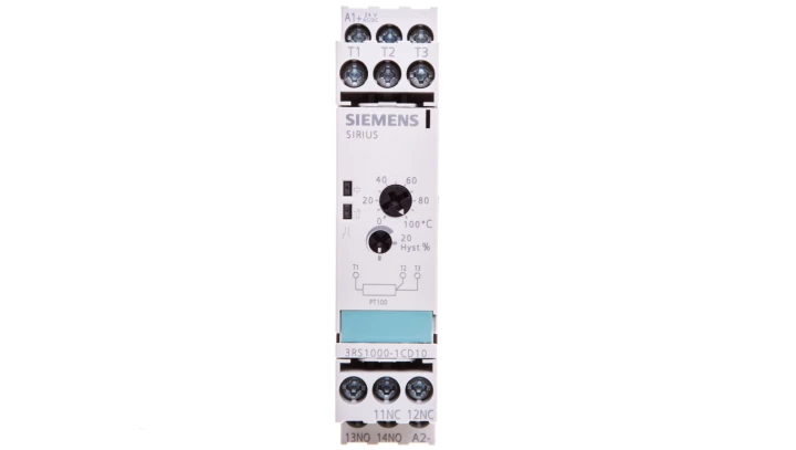 Przekaźnik kontroli temperatury rezystancyjny 1Z 1R 24V AC/DC 3RS1000-1CD10