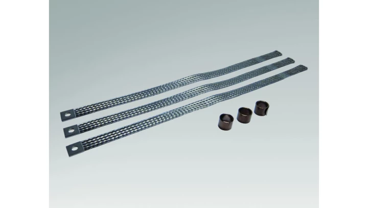 Zestaw uziemiający EGA 3x25mm2 otwór 10,5mm sprężyna zaciskowa RF3 143505