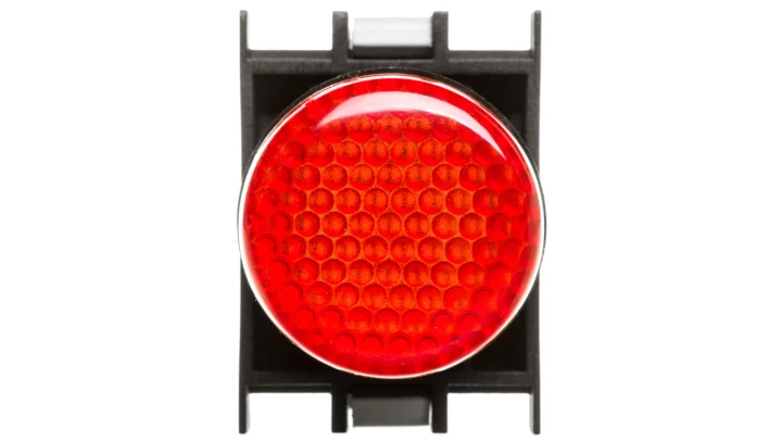 Lampka sygnalizacyjna B z LED, 100-230V AC, czerwona T0-B0K0XK