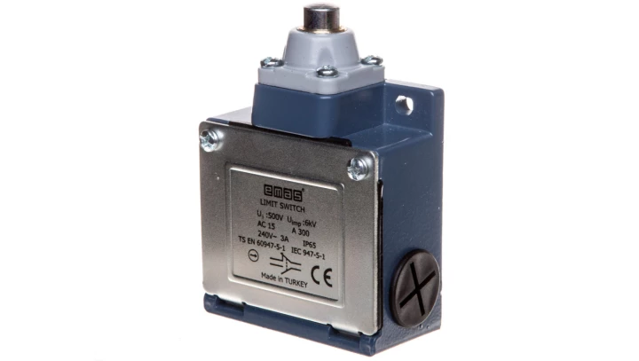 Łącznik L53 w obudowie metalowej, 1NC+1NO, popychacz metalowy, T0-L53K13PUM211
