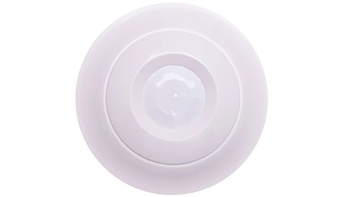 Czujka ruchu dualna PIR+MW sufitowa Prestige 360 stopni biała Texecom PREST360DT