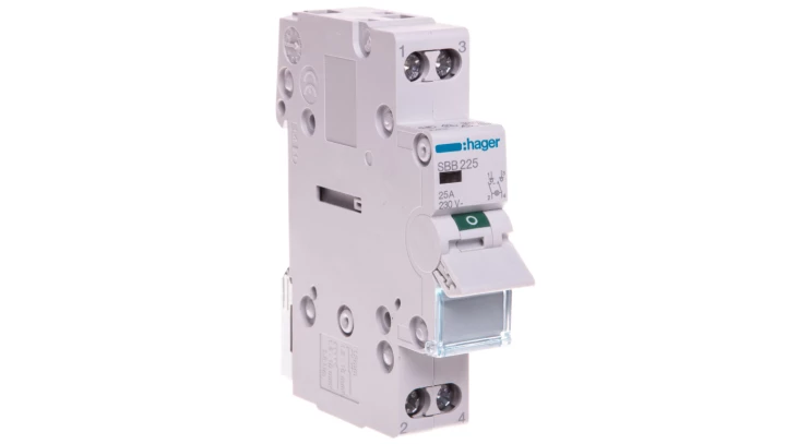Rozłącznik modułowy z lampką sygnalizacyjną 25A 2P SBB225