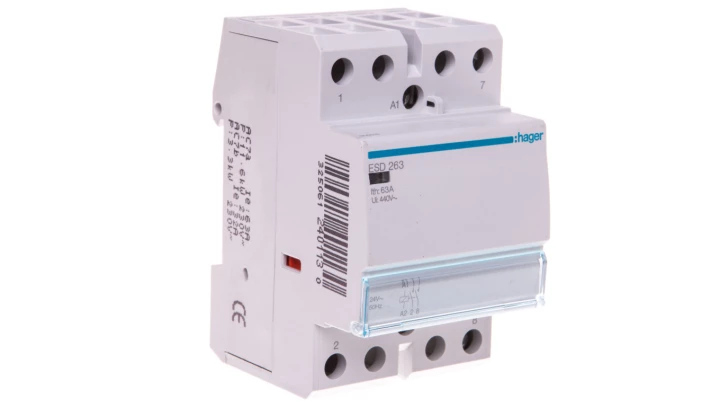 Stycznik modułowy 63A 2Z 0R 24V AC ESD263