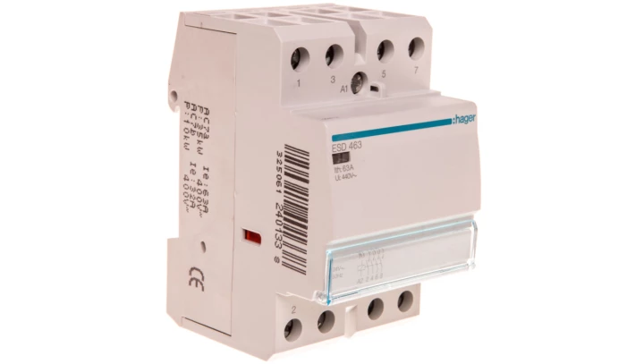 Stycznik modułowy 63A 4Z 0R 24V AC ESD463