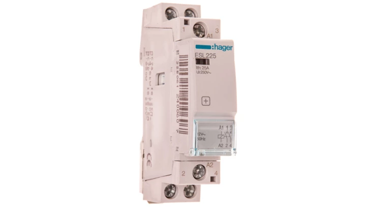Stycznik modułowy 25A 2Z 0R 12V AC ESL225