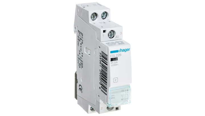 Stycznik modułowy 25A 0Z 2R 12V AC ESL226
