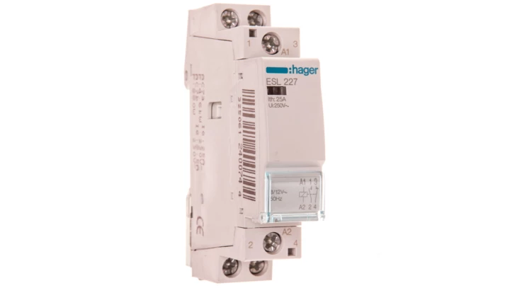 Stycznik modułowy 25A 1Z 1R 12V AC ESL227