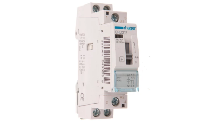 Przekaźnik instalacyjny 16A 2R 24V AC ERD217