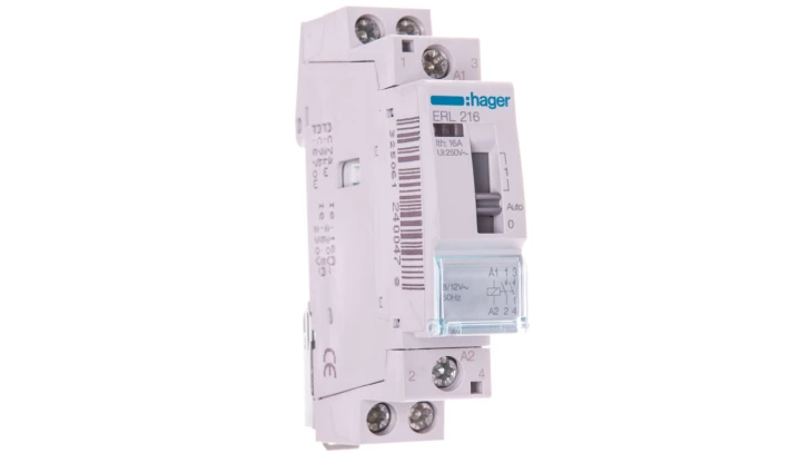 Przekaźnik instalacyjny 16A 2Z 12V AC ERL216