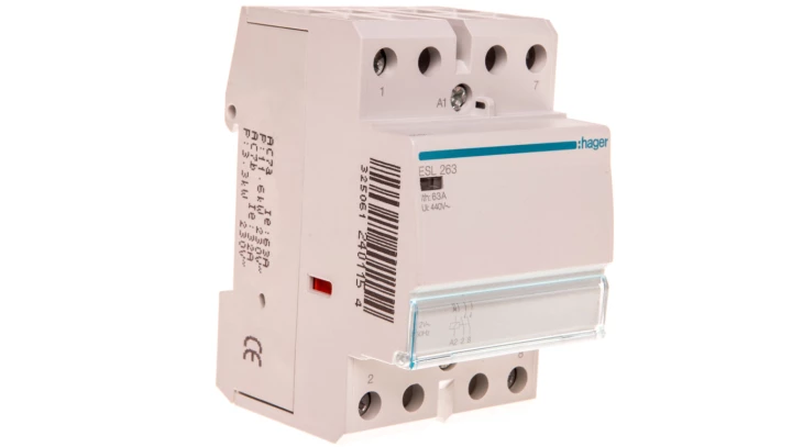 Stycznik modułowy 63A 2Z 0R 12V AC ESL263