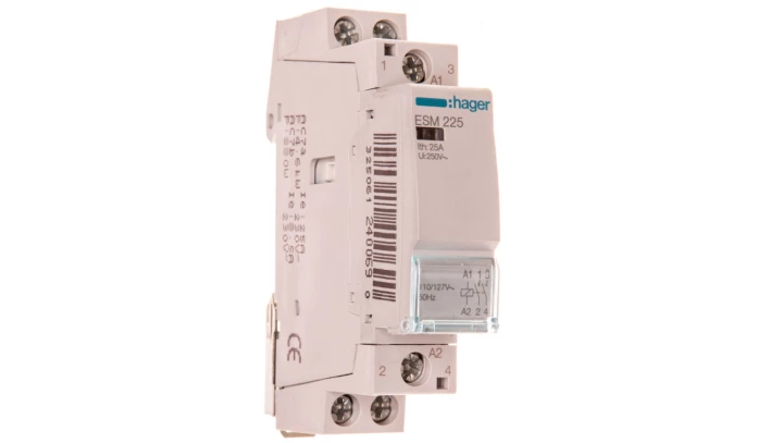 Stycznik modułowy 25A 2Z 0R 100/127V AC ESM225