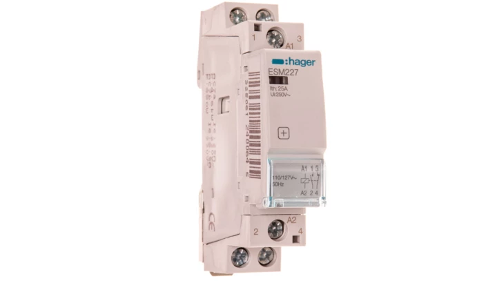 Stycznik modułowy 25A 1Z 1R 110/127V AC ESM227