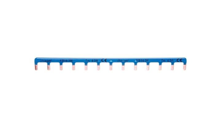 Szyna łączeniowa 1P 63A 10mm2 sztyftowa (13mod.) KB163N