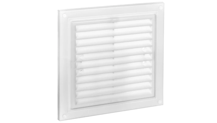Kratka wentylacyjna nawiewno-wywiewna 150x150mm z siatką biały WPZFTMV150X150WH