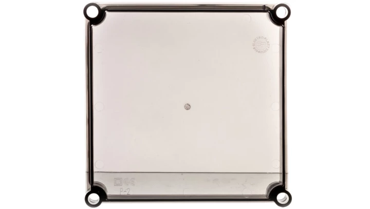 Pokrywa czołowa 280x280mm przeźroczysta IP54 z uszczelką P-2 0 14