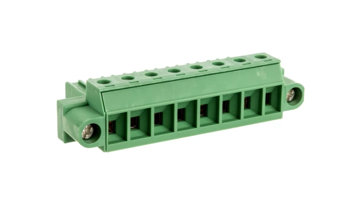 Wtyk śrubowy do płytek drukowanych 8P zielony PC 4/ 8-STF-7,62 1828304 /50szt./