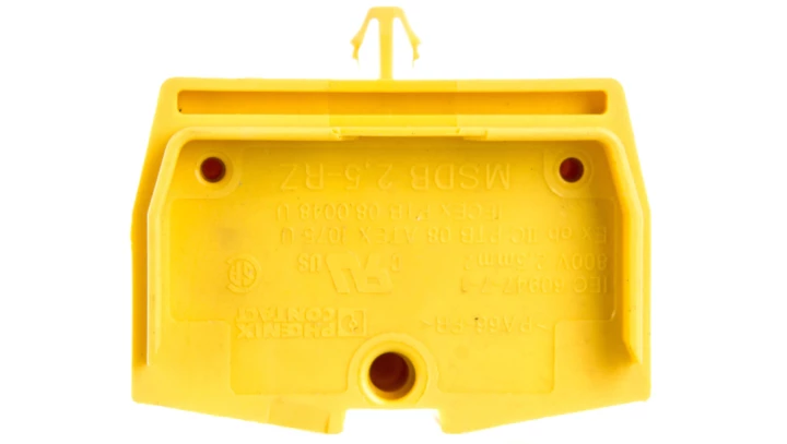 Złączka przelotowa 2,5mm2 żółta MSDB 2,5-RZ YE 3244371 /50szt./