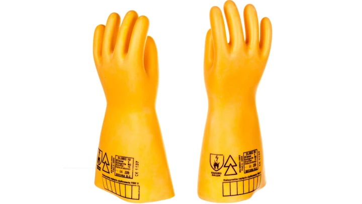 Rękawice elektroizolacyjne 10kV rozmiar 10 ERE_10KV-10