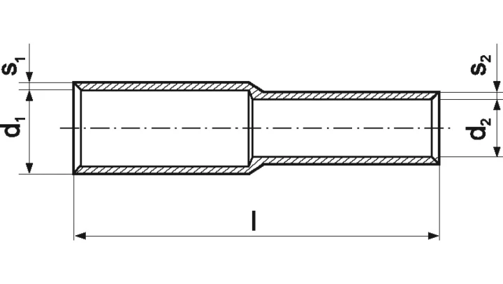 Złączka Cu redukcyjna KLR 300-150 /20szt./