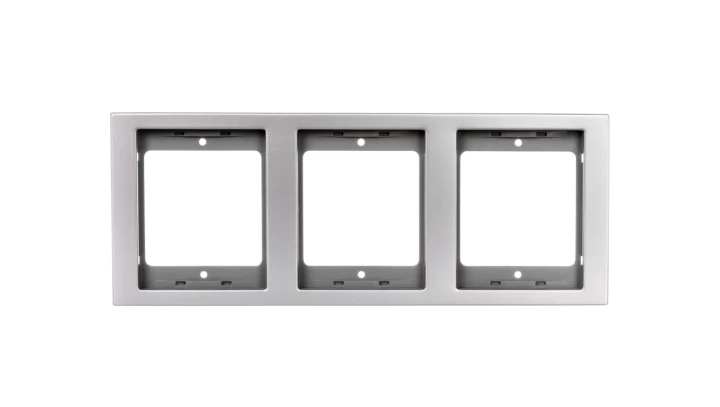 K.5 Ramka 3-krotna pionowa aluminium 13337003