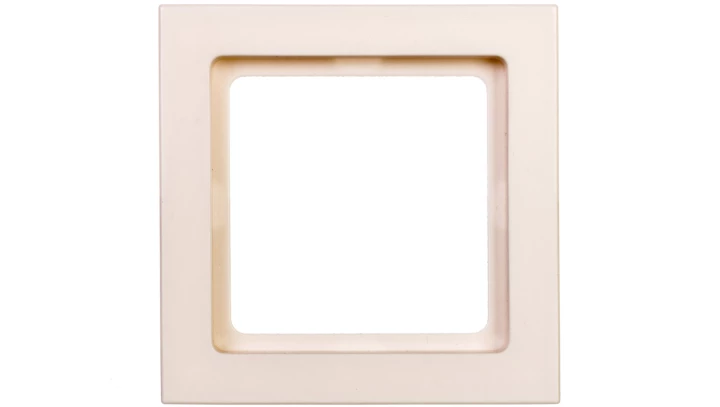 Berker Q.3 Ramka pojedyncza pozioma/pionowa biała aksamit 10116099