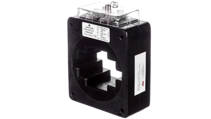 Przekładnik prądowy APA-W 16.3 600/5A kl.0,2s 5VA fi29mm/40x10mm/30x15mm /+ świadectwo wzorcowania/