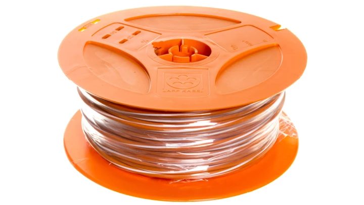 Przewód instalacyjny X07V-K 2,5 pomarańczowy/biały 4522392S /100m/