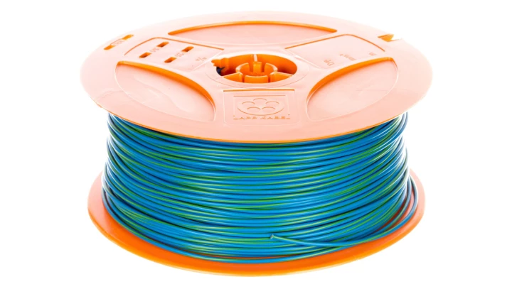 Przewód instalacyjny X05V-K 0,75 niebieski/zielony 4512242S /250m/