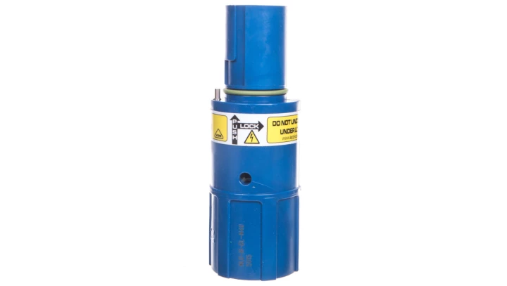Obudowa wtyczki przenośna EPIC POWERLOCK F6 C N niebieska M40 44420212